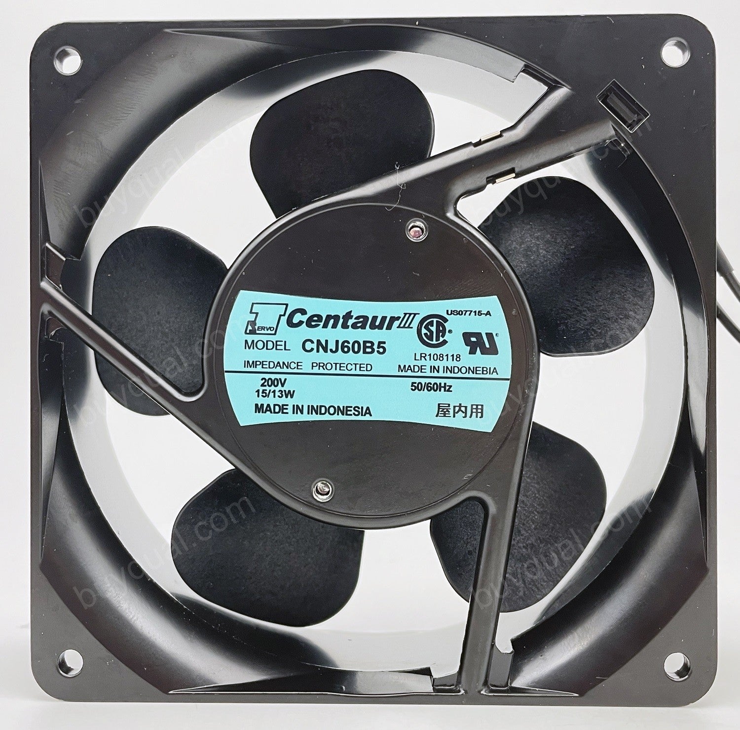 SERVO CNJ60B5 200V 15/13W 2wires Cooling Fan - New SERVO CNJ60B5 200V 15/13W 2wires Cooling Fan - New